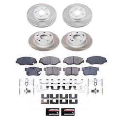 PowerStop Z17 Evolution Plus Semi-Coated Rotor Brake Kits for 2003-2007 ACCORD - SC1047