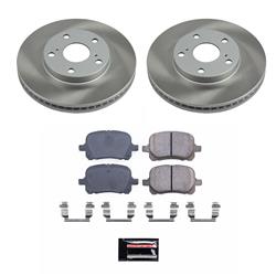 PowerStop Z17 Evolution Plus Semi-Coated Rotor Brake Kits SC1058