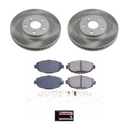 PowerStop Z17 Evolution Plus Semi-Coated Rotor Brake Kits for 1999-2000 SC300, 1992-2000 SC400 - SC1073
