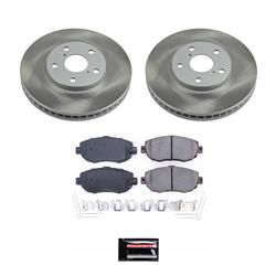 PowerStop Z17 Evolution Plus Semi-Coated Rotor Brake Kits SC1077