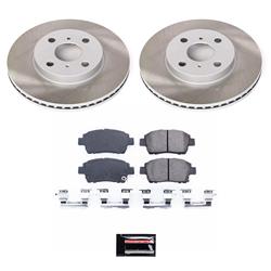 PowerStop Z17 Evolution Plus Semi-Coated Rotor Brake Kits for 2004-2006 XA, XB - SC109