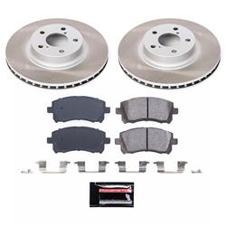 PowerStop Z17 Evolution Plus Semi-Coated Rotor Brake Kits SC1120