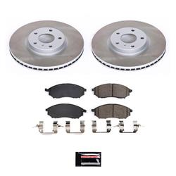 PowerStop Z17 Evolution Plus Semi-Coated Rotor Brake Kits SC112