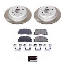 PowerStop Z17 Evolution Plus Semi-Coated Rotor Brake Kits for 2001-2003 HIGHLANDER - SC1148