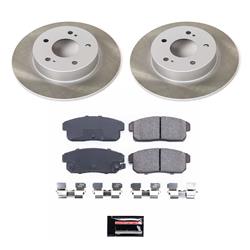 PowerStop Z17 Evolution Plus Semi-Coated Rotor Brake Kits for 2001 I30, 2002-2004 I35, 2001-2003 MAXIMA - SC1169