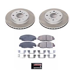 PowerStop Z17 Evolution Plus Semi-Coated Rotor Brake Kits for 1998-2002 ACCORD, 1998-1999 CL - SC1239