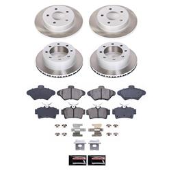 PowerStop Z17 Evolution Plus Semi-Coated Rotor Brake Kits for 1994-1998 MUSTANG - SC1300