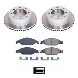 PowerStop Z17 Evolution Plus Semi-Coated Rotor Brake Kits for 1999-2004 MUSTANG - SC1301