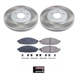 PowerStop Z17 Evolution Plus Semi-Coated Rotor Brake Kits SC1364