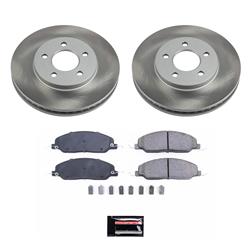 PowerStop Z17 Evolution Plus Semi-Coated Rotor Brake Kits for 2005-2010 MUSTANG - SC1382