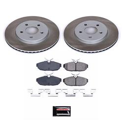 PowerStop Z17 Evolution Plus Semi-Coated Rotor Brake Kits for 2005-2011 MUSTANG - SC1384