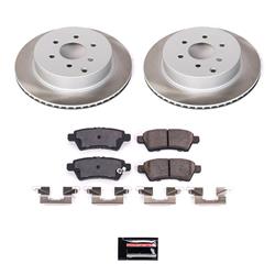 PowerStop Z17 Evolution Plus Semi-Coated Rotor Brake Kits for 2005-2012 PATHFINDER - SC147