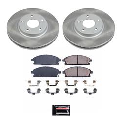 PowerStop Z17 Evolution Plus Semi-Coated Rotor Brake Kits for 2004-2009 QUEST - SC150