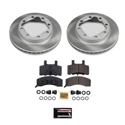 PowerStop Z17 Evolution Plus Semi-Coated Rotor Brake Kits SC1524