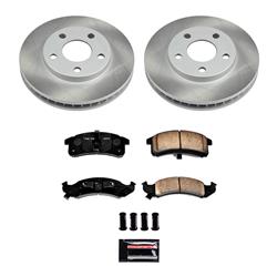 PowerStop Z17 Evolution Plus Semi-Coated Rotor Brake Kits SC1534