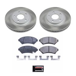 PowerStop Z17 Evolution Plus Semi-Coated Rotor Brake Kits SC1542