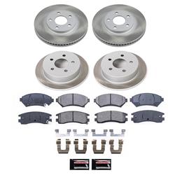 PowerStop Z17 Evolution Plus Semi-Coated Rotor Brake Kits for 2000-2005 IMPALA, MONTE CARLO, 1998-1999 INTRIGUE - SC1544