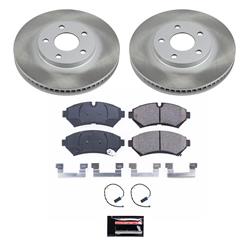 PowerStop Z17 Evolution Plus Semi-Coated Rotor Brake Kits for 1998-2002 SEVILLE - SC1549