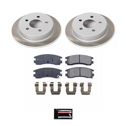 PowerStop Z17 Evolution Plus Semi-Coated Rotor Brake Kits SC1558