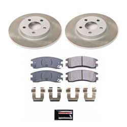 PowerStop Z17 Evolution Plus Semi-Coated Rotor Brake Kits SC1566