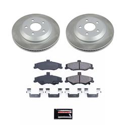 PowerStop Z17 Evolution Plus Semi-Coated Rotor Brake Kits for 1998-2002 CAMARO, FIREBIRD - SC1568