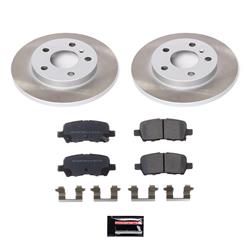 PowerStop Z17 Evolution Plus Semi-Coated Rotor Brake Kits SC1602