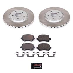 PowerStop Z17 Evolution Plus Semi-Coated Rotor Brake Kits SC1610