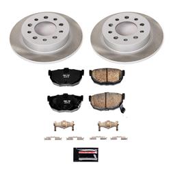 PowerStop Z17 Evolution Plus Semi-Coated Rotor Brake Kits for 2003-2008 TIBURON - SC170