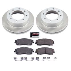 PowerStop Z17 Evolution Plus Semi-Coated Rotor Brake Kits SC1714