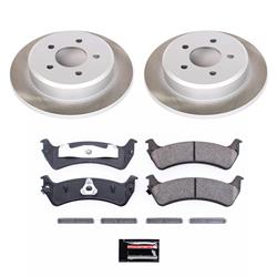 PowerStop Z17 Evolution Plus Semi-Coated Rotor Brake Kits SC1858