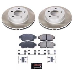 PowerStop Z17 Evolution Plus Semi-Coated Rotor Brake Kits SC1860
