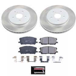 PowerStop Z17 Evolution Plus Semi-Coated Rotor Brake Kits SC196