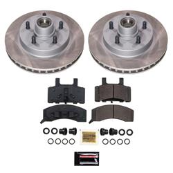 PowerStop Z17 Evolution Plus Semi-Coated Rotor Brake Kits for 1998-2000 TAHOE, 1998-1999 YUKON - SC1991