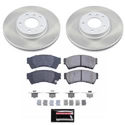 PowerStop Z17 Evolution Plus Semi-Coated Rotor Brake Kits SC199