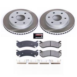 PowerStop Z17 Evolution Plus Semi-Coated Rotor Brake Kits SC2009