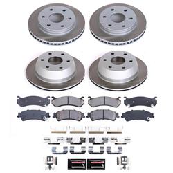 PowerStop Z17 Evolution Plus Semi-Coated Rotor Brake Kits SC2010