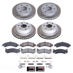 PowerStop Z17 Evolution Plus Semi-Coated Rotor Brake Kits SC2015