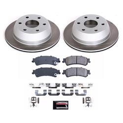 PowerStop Z17 Evolution Plus Semi-Coated Rotor Brake Kits SC2018
