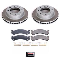 PowerStop Z17 Evolution Plus Semi-Coated Rotor Brake Kits SC2020