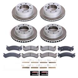 PowerStop Z17 Evolution Plus Semi-Coated Rotor Brake Kits SC2027