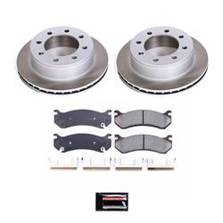 PowerStop Z17 Evolution Plus Semi-Coated Rotor Brake Kits SC2041