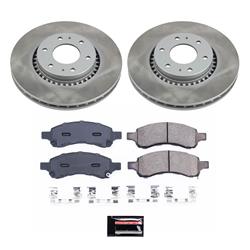 PowerStop Z17 Evolution Plus Semi-Coated Rotor Brake Kits SC2059