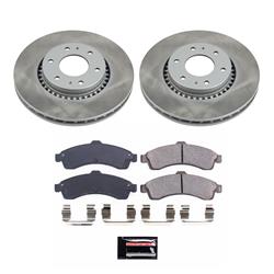 PowerStop Z17 Evolution Plus Semi-Coated Rotor Brake Kits SC2061