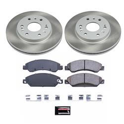 PowerStop Z17 Evolution Plus Semi-Coated Rotor Brake Kits SC2067