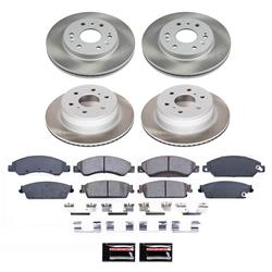 PowerStop Z17 Evolution Plus Semi-Coated Rotor Brake Kits SC2068