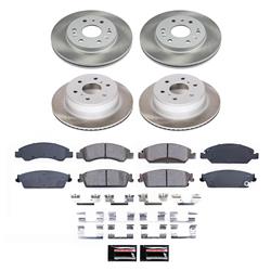 PowerStop Z17 Evolution Plus Semi-Coated Rotor Brake Kits SC2070