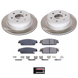 Power Stop Z17 Evolution Plus Semi-Coated Rotor Brake Kits SC2083