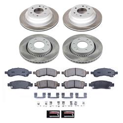 PowerStop Z17 Evolution Plus Semi-Coated Rotor Brake Kits SC2085