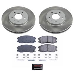 PowerStop Z17 Evolution Plus Semi-Coated Rotor Brake Kits SC2090