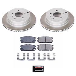 PowerStop Z17 Evolution Plus Semi-Coated Rotor Brake Kits SC2092